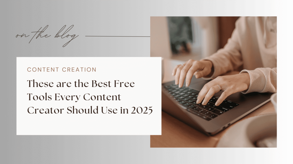 These are the Best Free Tools Every Content Creator Should Use